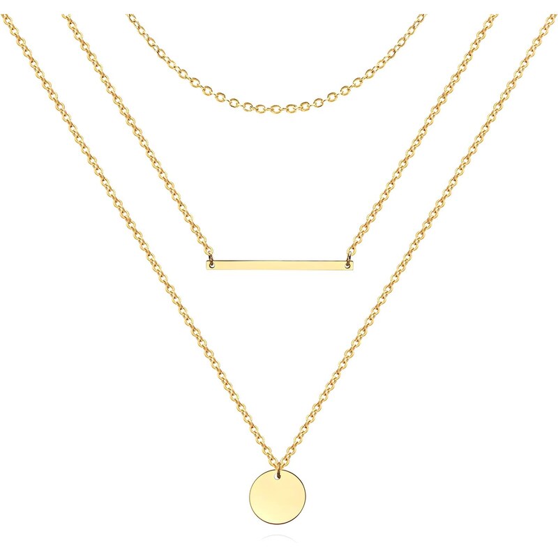 SYLVIENE Set náhrdelníků GABRIELLE Gold 114941061
