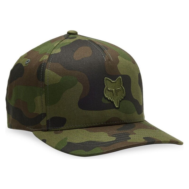 Kšiltovka Fox Head Flexfit Green Camo