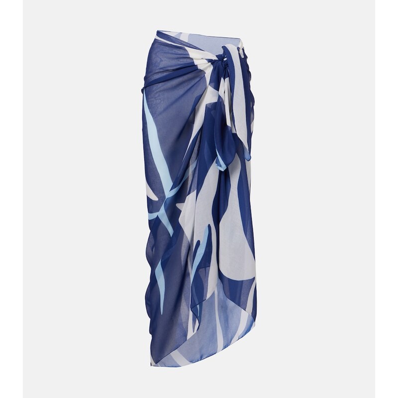 Cala de la Cruz Luana printed beach cover-up