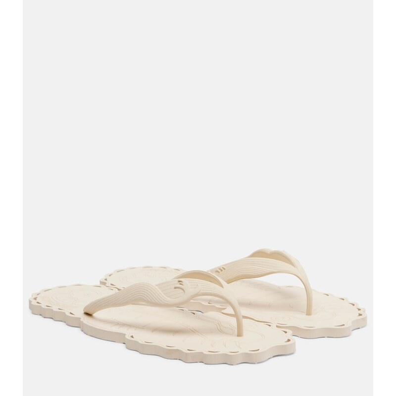 Zimmermann Seafoam thong sandals