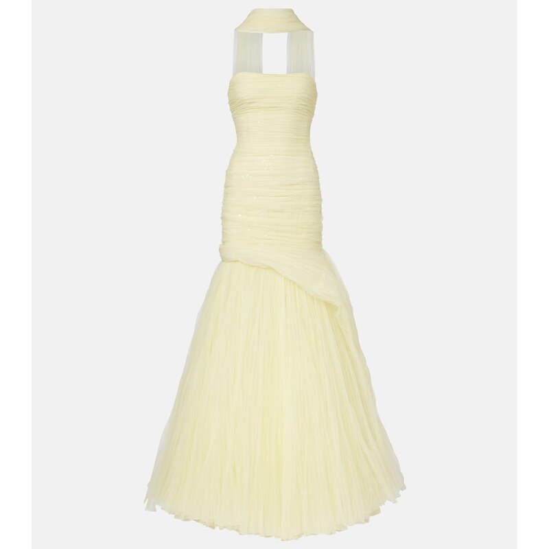 Marmar Halim Tulle bustier gown