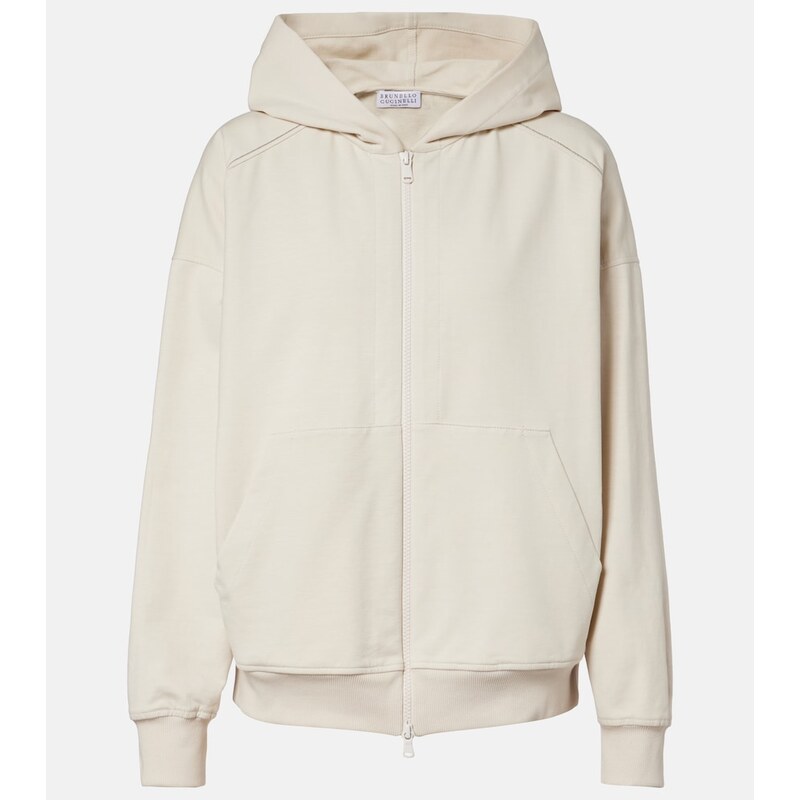 Brunello Cucinelli Monili cotton hoodie