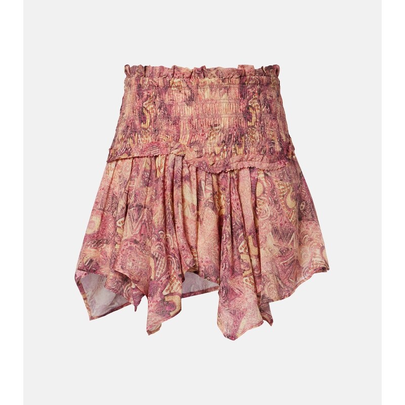 Isabel Marant Ceiva silk miniskirt