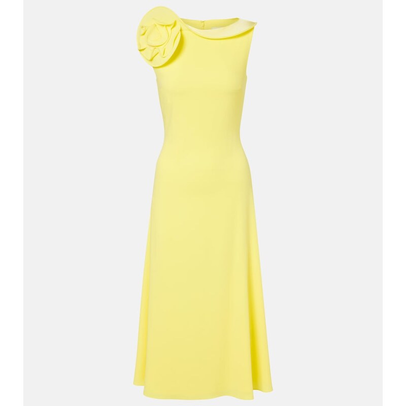 Roland Mouret Floral-appliquÃ cocktail dress