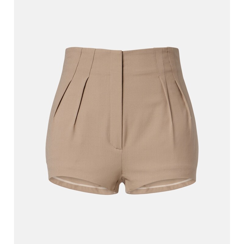 Mugler Pleated shorts
