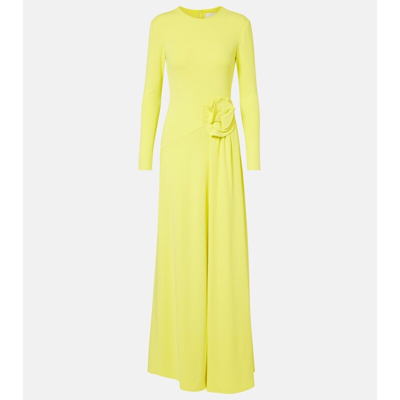 Roland Mouret Floral-appliquÃ gown