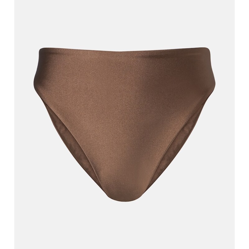 Jade Swim Incline high-rise bikini bottoms