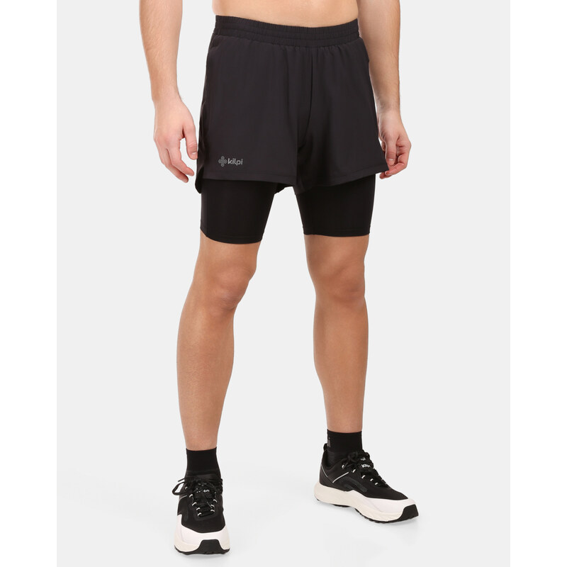 Pánské běžecké kraťasy pro pohodlí a výkon Kilpi BRAGA-M černá