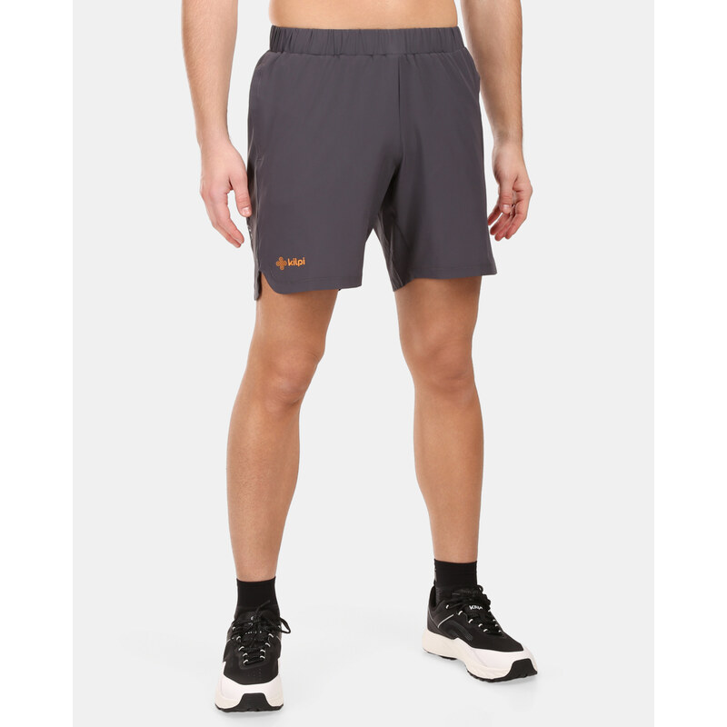 Pánské fitness šortky Kilpi BRAY-M tmavě šedá