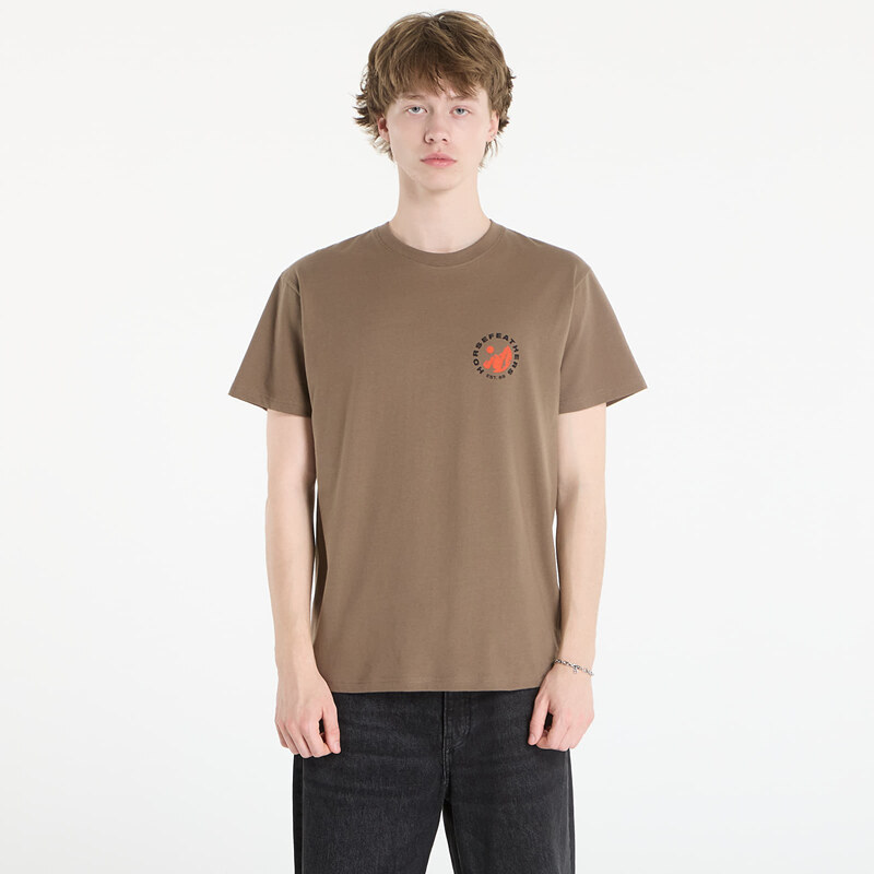 Tričko Horsefeathers Altitude T-Shirt Fossil XXL