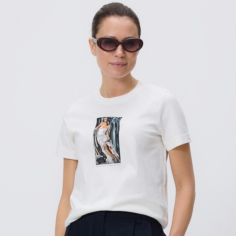 Reserved - LADIES` T-SHIRT - bílá 114614599