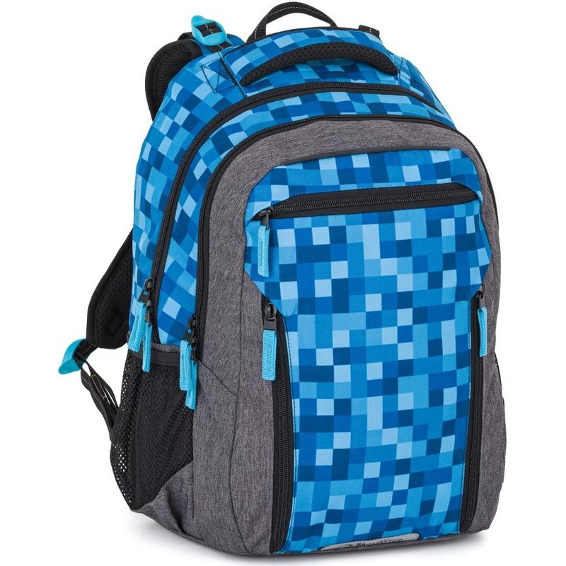 Školní batoh Bagmaster PORTO 26 B Cubes