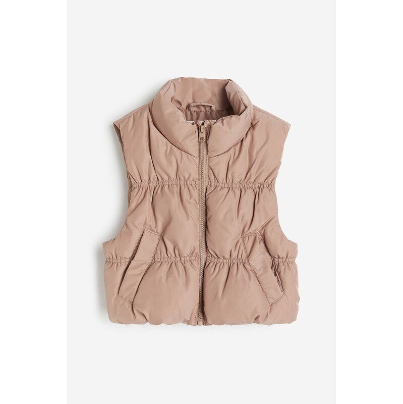 H&M - Vatovaná vesta - oranžová 114953699