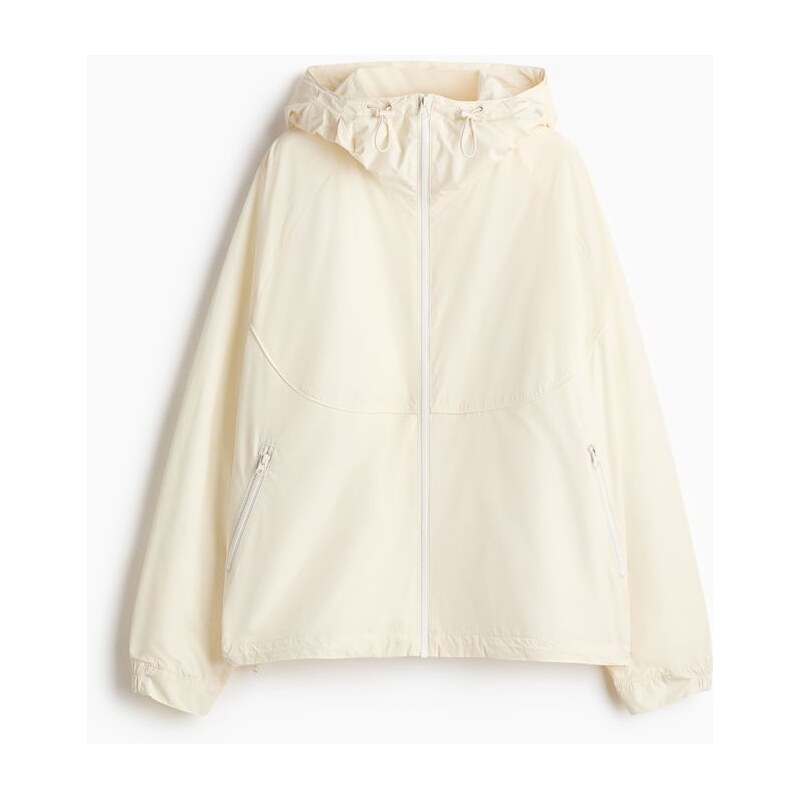 H&M - Větrovkas kapucí - béžová 114954456