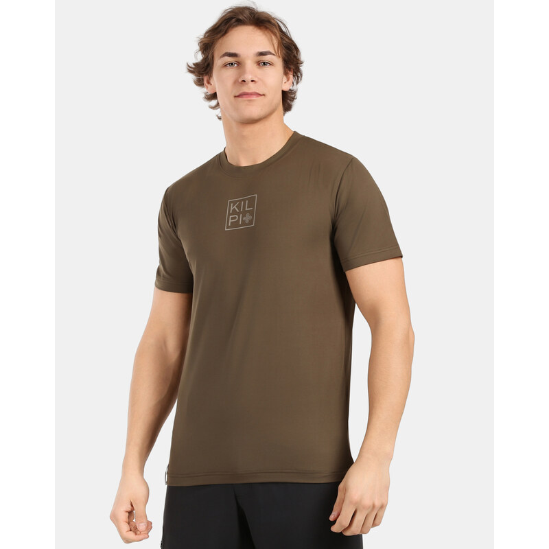 Pánské outdoorové triko Kilpi LISMAIN-M khaki