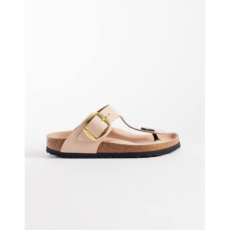 Birkenstock Gizeh High Shine in new beige-Neutral