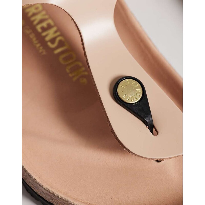 Birkenstock Gizeh High Shine in new beige-Neutral