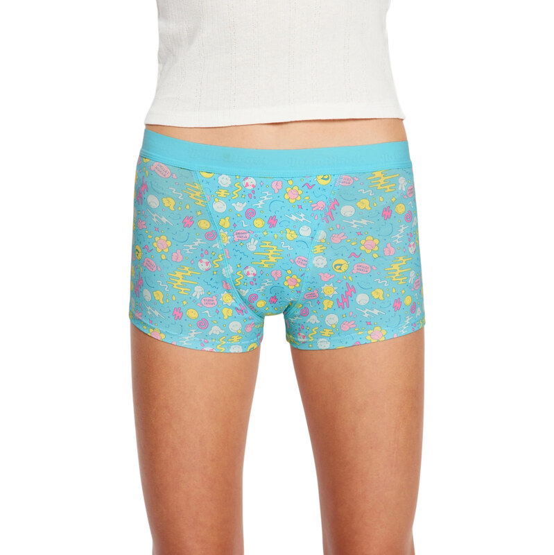 Dívčí menstruační kalhotky Modibodi Teen Hipster Boyshort Super