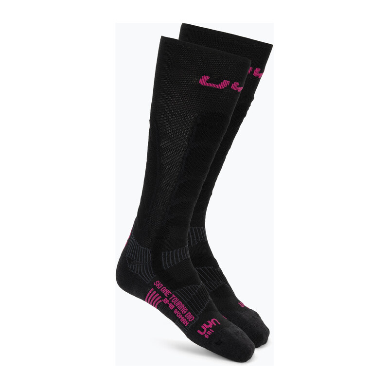 Dámské lyžařské ponožky UYN Ski Touring One Bio black/pink