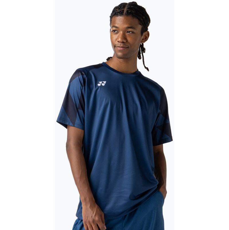 Pánské tenisové tričko YONEX 16860 Practice indigo blue
