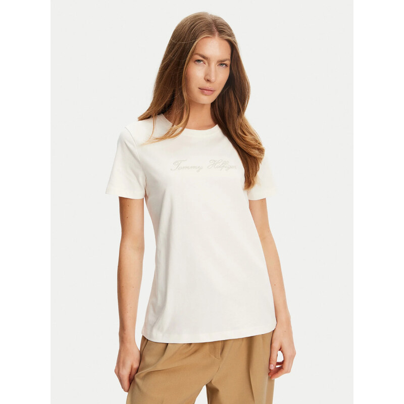 Tommy Hilfiger dámské bílé tričko 114956936