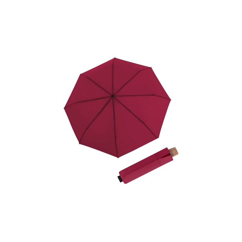 Knirps Timber manual Hibiscus - skládací deštník