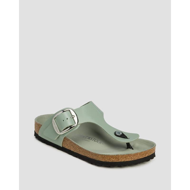 Dámské Pantofle Birkenstock Gizeh Bb Lena Hs Regular V Mátovém 112810476