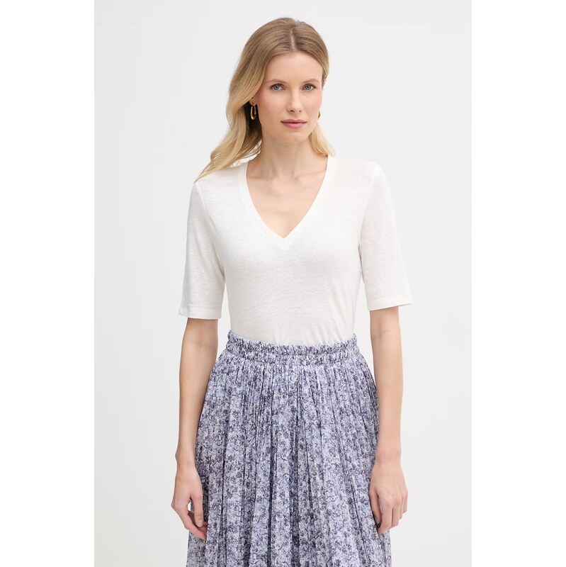 Weekend Max Mara tričko dámské bavlněné OPZIONE 114959192