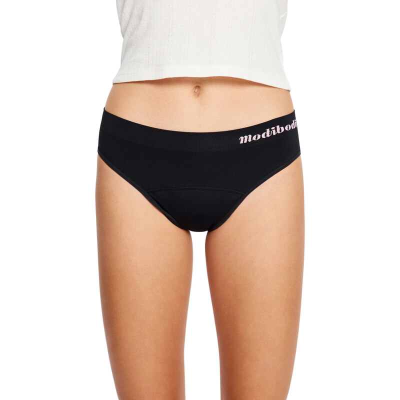 Dívčí menstruační kalhotky Modibodi Modicomfort Seamless Teen Hipster 114959450