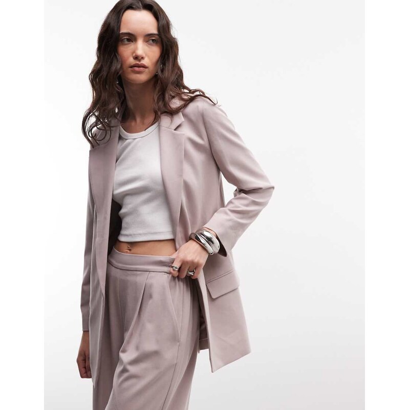 AllSaints Aleida tailored blazer in lilac - LILAC-Purple 114969435