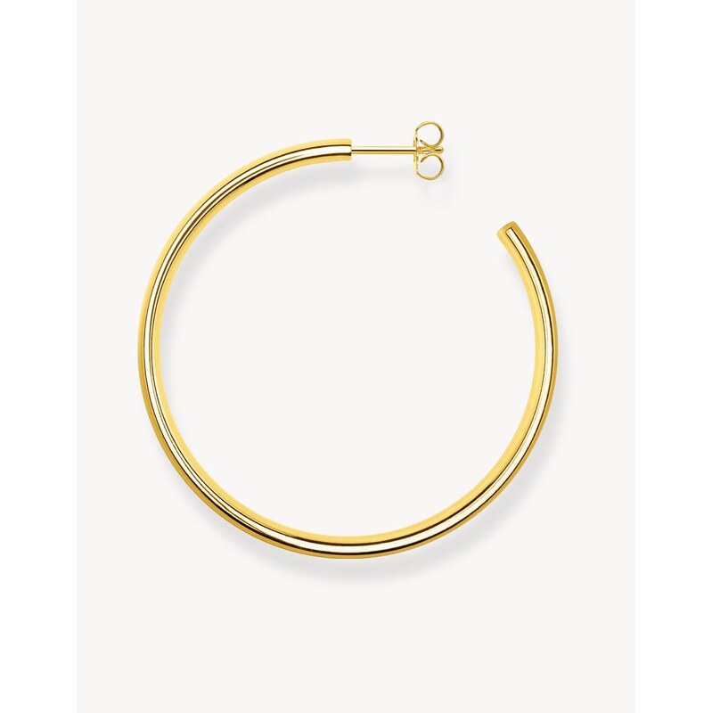 Thomas Sabo Gold-plated big chunky hoop earrings in gold 115496695