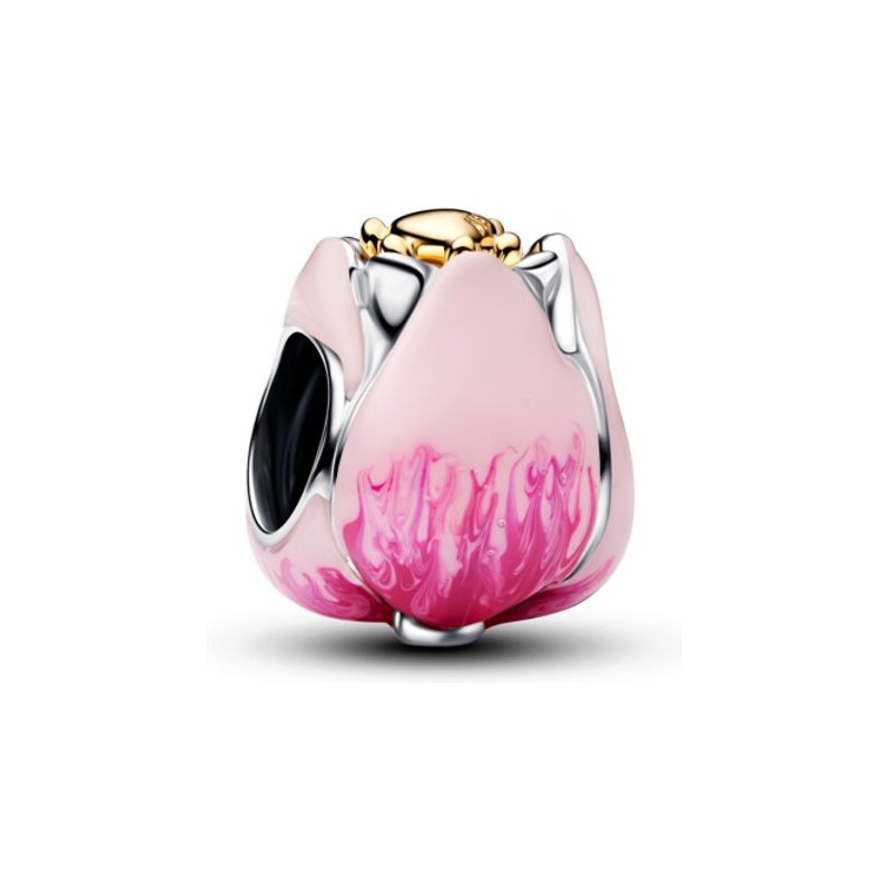 PANDORA přívěsek Růžový tulipán 114959263