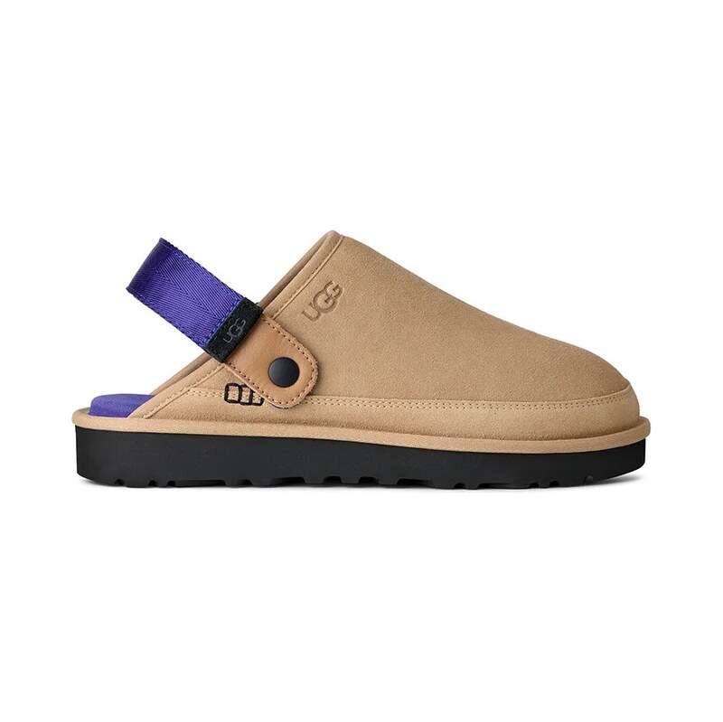 UGG Semišové pantofle UGG M Goldencoast Clog II