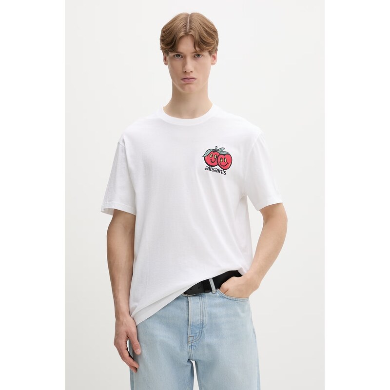 AllSaints basic tričko pánské bavlněné MUTUAL