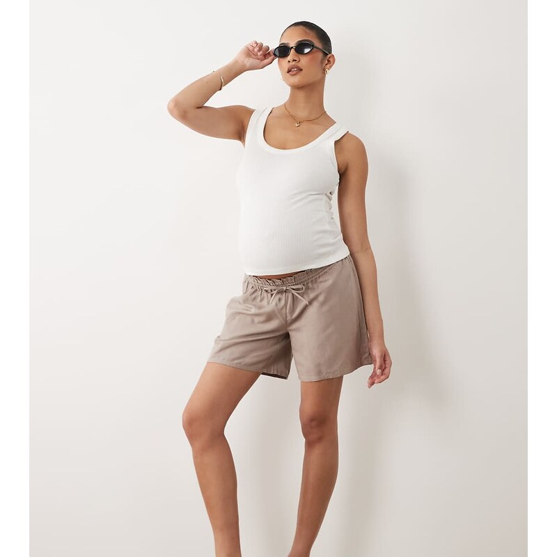 Mama.licious Mamalicious Maternity tie waist under the bump