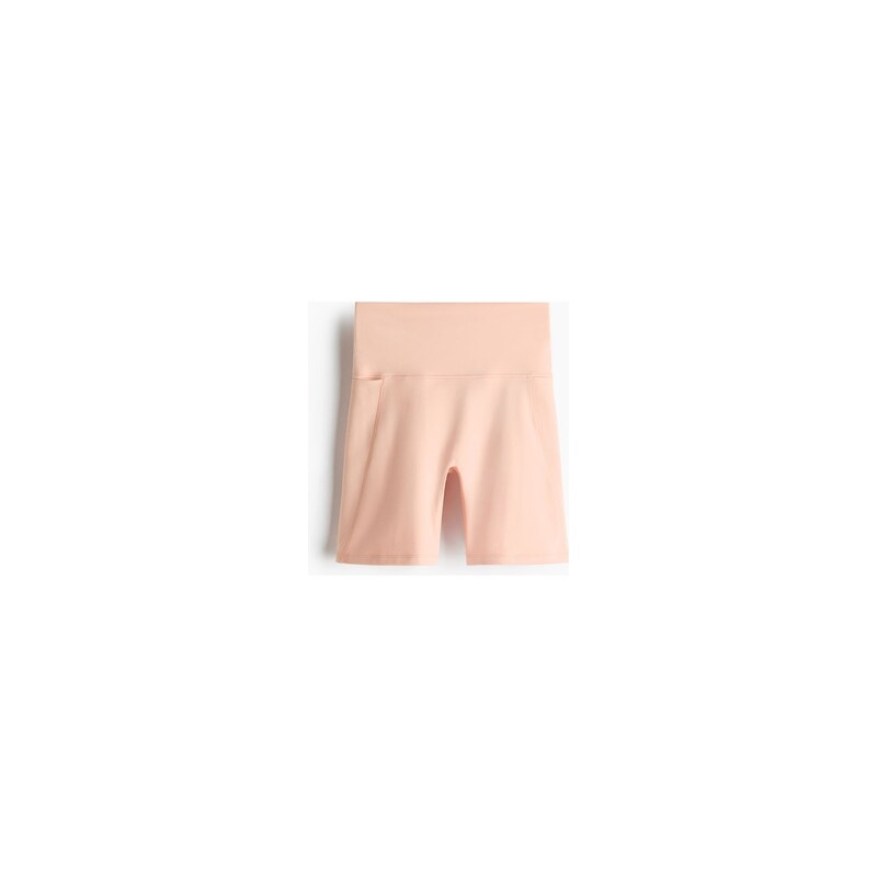 H&M - Cyklistické šortkys kapsami SoftMove Pocket - Meruňková