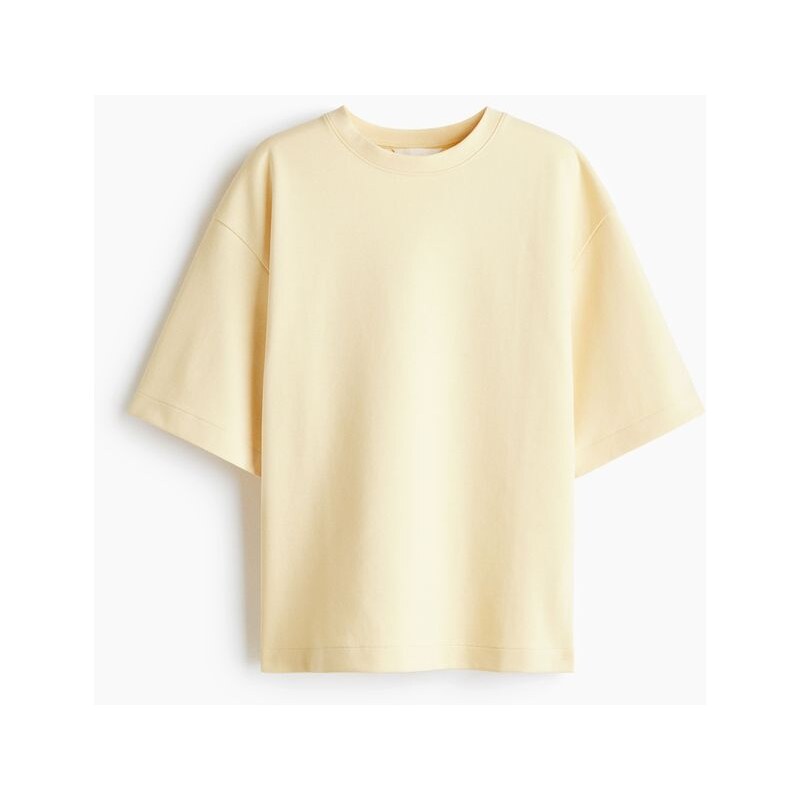 H&M - Tričkos interlockem - žlutá 114962761