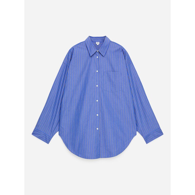 H&M - Nadměrná košile - modrá 114962769