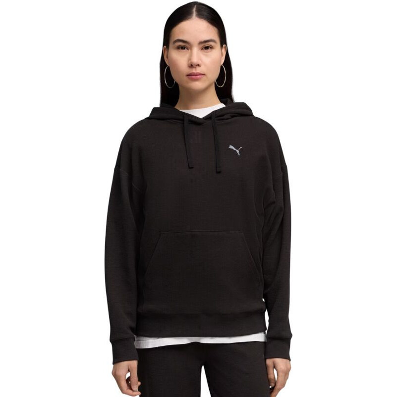 Dámská mikina Puma ESS Elevated Comfort Hoodie black 691814 01