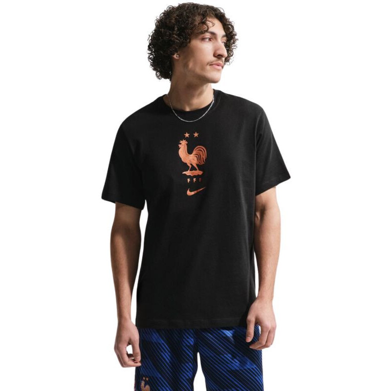 Pánské tričko Nike FFF Soccer černé IH2181 010 pánské