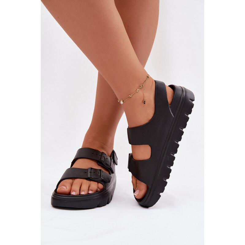 Big Star Shoes Dámské pěnové sandály na platformě Big Star TT274A031 114963934