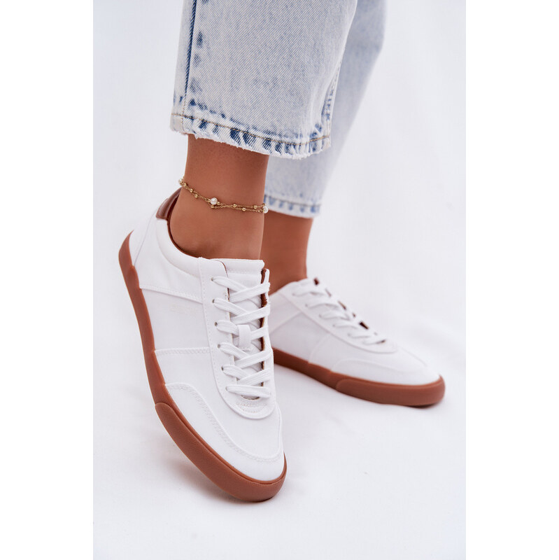 Big Star Shoes Dámské tenisky Big Star TT274366 Bílé