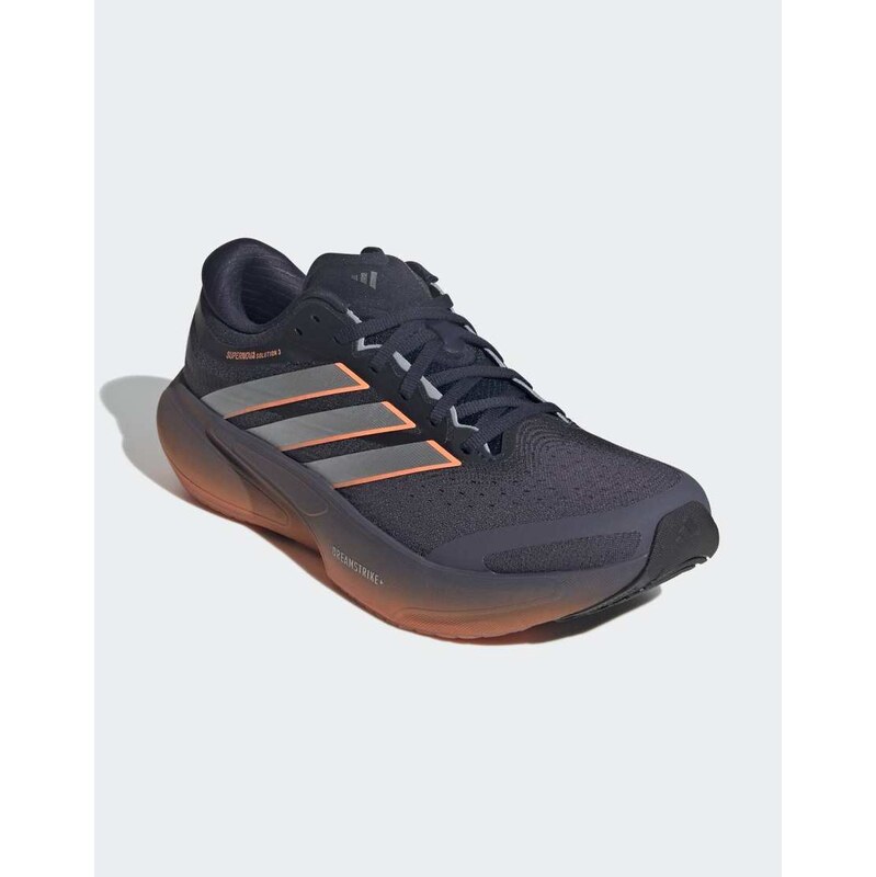 adidas performance Supernova solution 3 running shoes in aurora