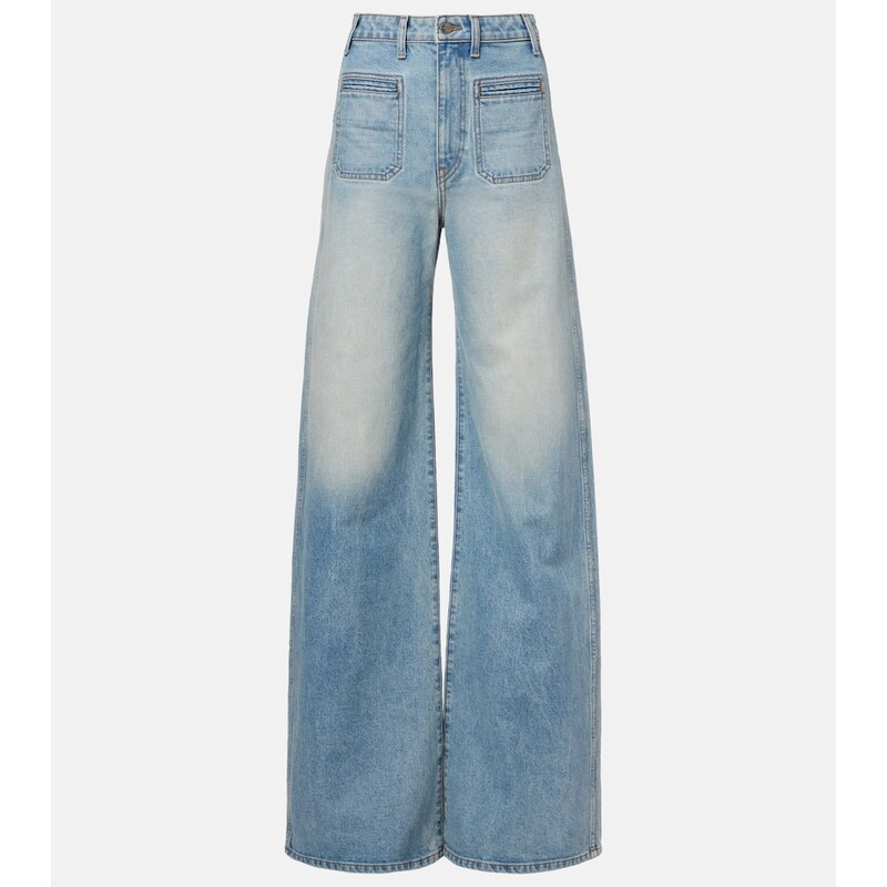 Khaite Delmonico cotton straight pants