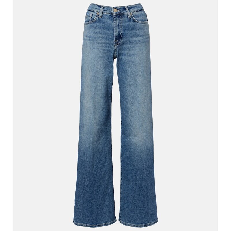 7 For All Mankind Lotta wide-leg jeans