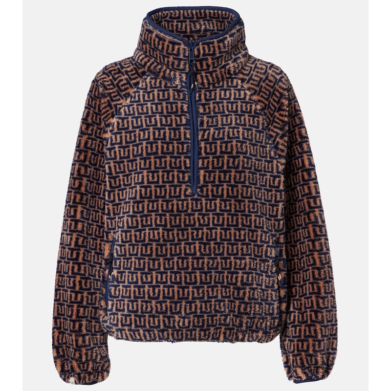 The Upside Castilla Harlow fleece half-zip sweatshirt