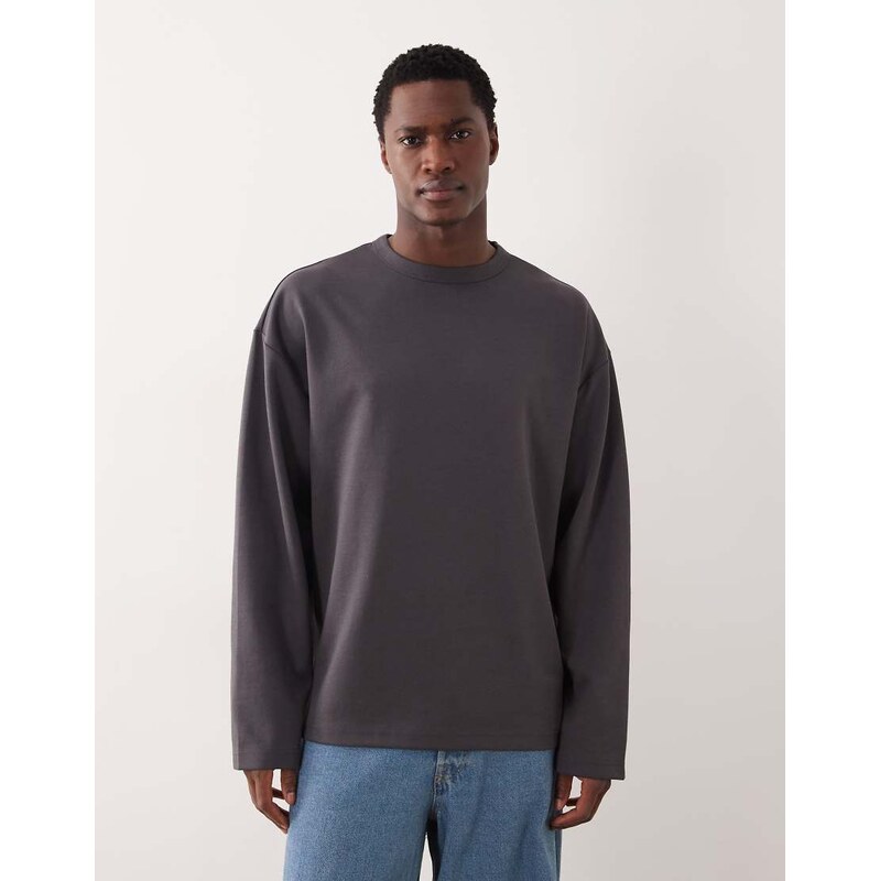 ASOS DESIGN breatheMAX heavyweight oversized long sleeve t-shirt