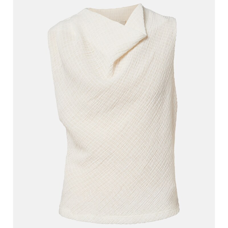 Vince Draped knitted top