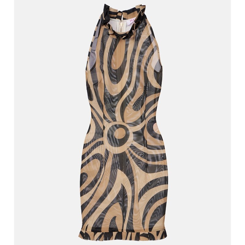 Pucci Marmo ruffled minidress