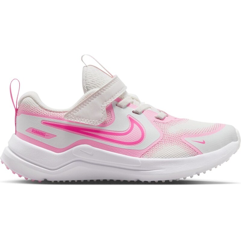 Nike Little Kids Cosmic Runner Shoes WHITE/PINK